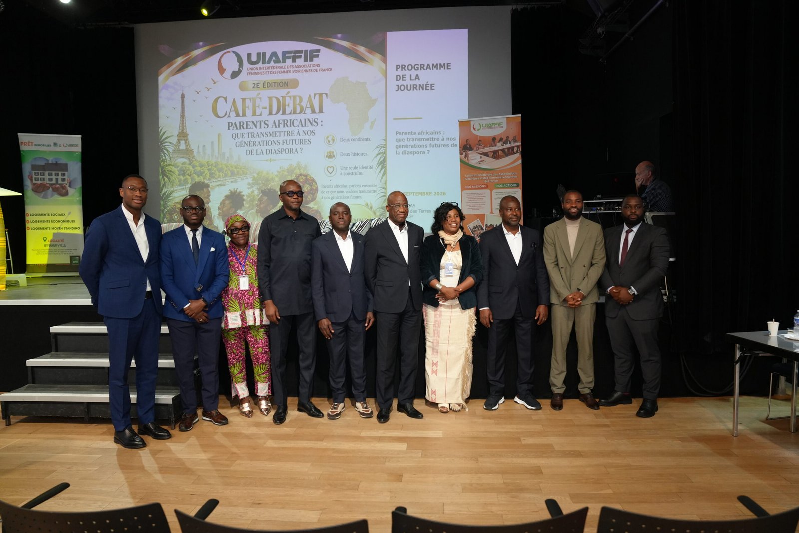 2e Café-Débat de l’UIAFFIF – la diaspora réfléchit à l’avenir des générations futures